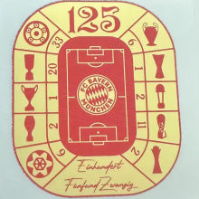 BFC 125th Anniversary Patch  125年纪念章 (You can buy it alone OR tell us which jersey to print it on. )