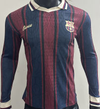 2025 BA 125th Retro Version Player Version Long Sleeve Soccer Jersey