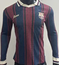 2025 BA 125th Retro Version Player Version Long Sleeve Soccer Jersey
