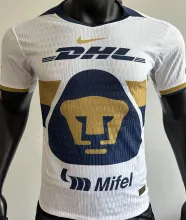 2025/26 Pumas UNAM Home White Player Version Soccer Jersey