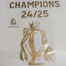 CHAMPIONS 24/25 + CHAMPIONS CUP  LFC 2024/25 利记用 (You can buy it alone OR tell us which jersey to print it on. )