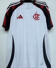 2025/26 Flamengo 1:1 Quality Away White Fans Soccer Jersey