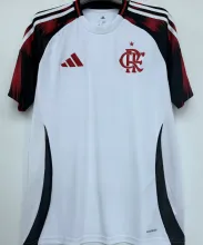 2025/26 Flamengo 1:1 Quality Away White Fans Soccer Jersey