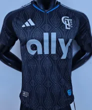 2025/26 Charlotte Away Black Player Version Soccer Jersey夏洛特