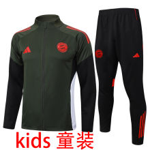 2025/26 BFC Dark Green Kids Jacket Tracksuit