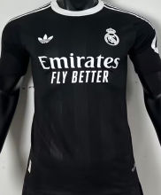 2025/26 RM Black GK Player Version Soccer Jersey