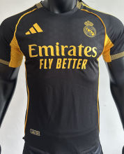 2025/26 RM Black Special Edition Player Version Soccer Jersey