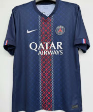 2025/26 PSG 1:1 Quality Home Blue Fans Soccer Jersey