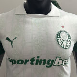 2025/26 Palmeiras Away White Player Version Soccer Jersey