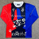 2025/26 FC Basel Home Long Sleeve Fans Soccer Jersey