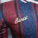 2025 BA 125th Retro Version Player Version Long sleeves Soccer Jersey