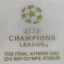 2006/07 AC Milan UEFA CHAMPIONS LEAGUE THE FINAL ATHENS 2007..... 2006/07 AC 客场用胸前 (You can buy it alone OR tell us which jersey to print it on. )
