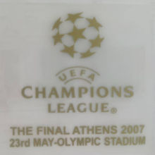 2006/07 AC Milan UEFA CHAMPIONS LEAGUE THE FINAL ATHENS 2007..... 2006/07 AC 客场用胸前 (You can buy it alone OR tell us which jersey to print it on. )