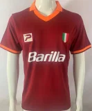 1983/1984 Roma Home Red Retro Soccer Jersey