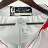 2025/26 Warriors White Retro NBA  Pants