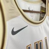 2025/26 Bulls WHITE #0 White City Edition NBA Jerseys
