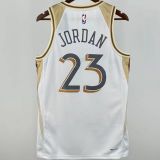 2025/26 Bulls JORDAN #23 White City Edition NBA Jerseys