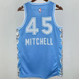 2025/26 Cleveland MITCHELL #10 Blue City Edition NBA Jerseys