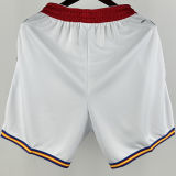 2025/26 Warriors White Retro NBA  Pants