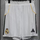 2025/26 RM Home White Player Version Shorts Pants 球员版