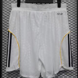2025/26 RM Home White Player Version Shorts Pants 球员版
