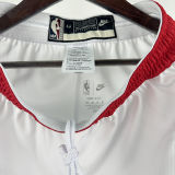2025/26 Warriors White Retro NBA  Pants