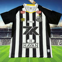 2025/26 Santos Away Fans Soccer Jersey 带全广告