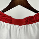 2025/26 Warriors White Retro NBA  Pants