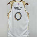 2025/26 Bulls WHITE #0 White City Edition NBA Jerseys
