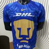 2025/26 Pumas UNAM Away Blue Player Version Soccer Jersey