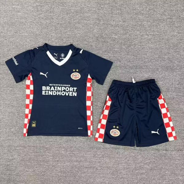 2025/26 PSV Away Kids Soccer Jersey