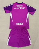 2025/26 U.A.N.L Tiger GK Purple Kids Soccer Jersey