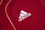 2025/26 ARS Maroon Retro Kids Sweater Tracksuit（黄色三边）
