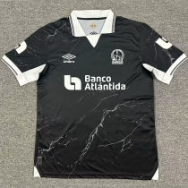 2025/26 CD Olimpia Third Black Fans Soccer Jersey 洪甲奥林匹亚