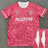 2025/26 FC Palestine Pink Fans Soccer Jersey  背后带11
