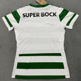 2025/26 Sporting Lisbon Home Women Soccer Jersey 女 里斯本