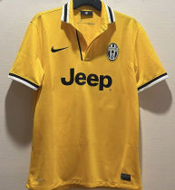 2013/14 JUV Third Yellow Retro Soccer Jersey