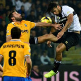 PIRLO #21 JUV Third Yellow Retro Soccer Jersey 2013/14 ★★