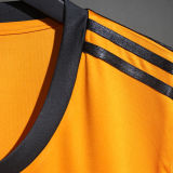 2013/14 RM Thrid Orange Retro Player Version Long Sleeve Soccer Jersey  球员版
