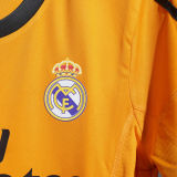 2013/14 RM Thrid Orange Retro Player Version Long Sleeve Soccer Jersey  球员版