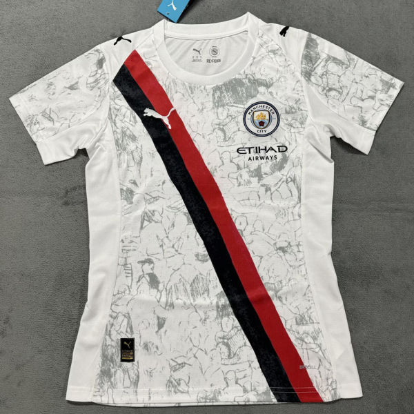 2025/26 Man City Away Women Soccer Jersey 女