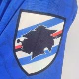 1994/1995 Sampdoria Home Retro Soccer Jersey