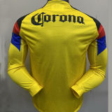 2025/26 Club America Home Player Version Long Sleeve Soccer Jersey 长袖