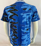 1992/1993 Schalke 04 Blue Retro Soccer Jersey