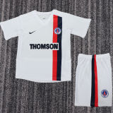 2002/2003 PSG Away Retro Kids Soccer Jersey