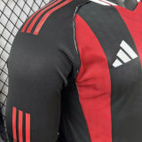 2025/26 River Plate Away Player Version Long Sleeve Jersey  长袖胸前空白版