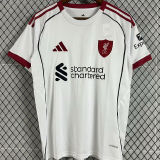 2025/26 LFC Away White Fans Soccer Jersey 背有97标