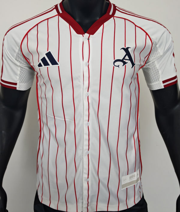 2025/26 ARS White Baseball Player Version T-Shirt  硅胶版