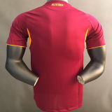 2025/26 Roma Home Red Player Version Soccer Jersey