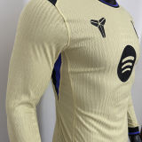 2025/26 BA Away Player Version Long Sleeve Soccer Jersey